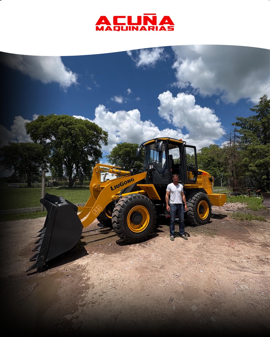 Entrega Liu Gong CLG835N